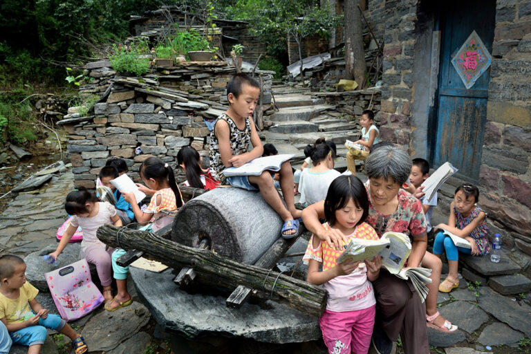 The most beautiful rural teacher - 5.In class 2